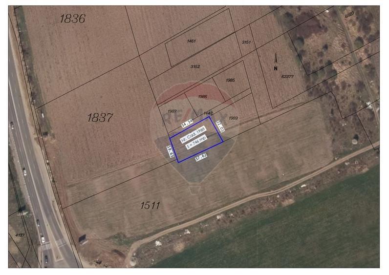 De vanzare teren intravilan 745 mp, Sanmartin - 1