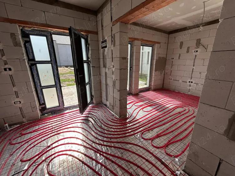 Vand vila noua la nivel,Fantanele,jud.Arad,st.300 mp,la gri - 6