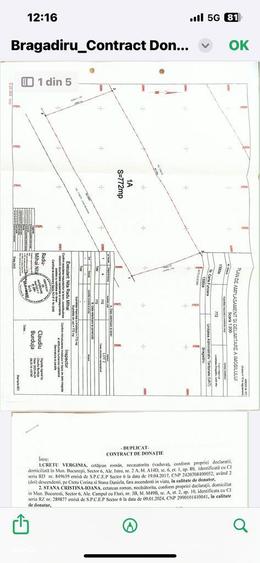 Teren de vanzare 775mp, acces asfaltat - 2