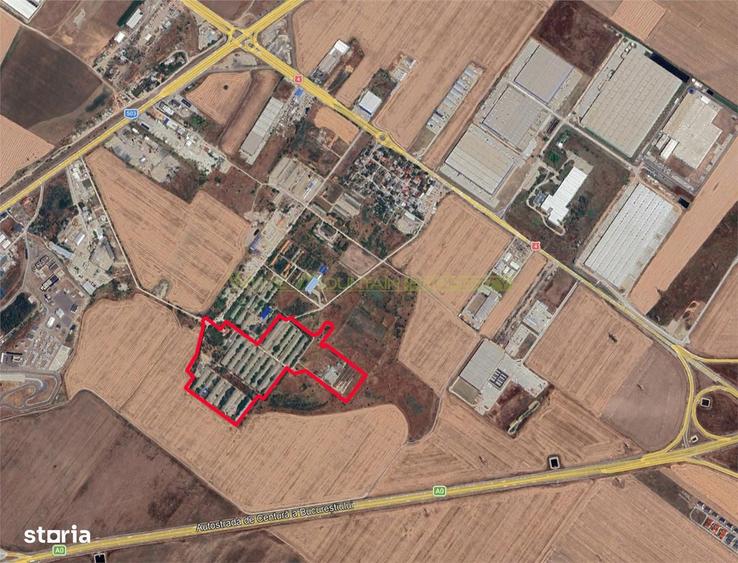 Popesti Leordeni, 5.860 mp teren industrial - 1