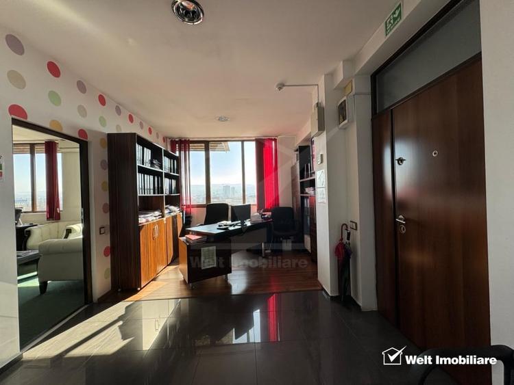 Apartament 4 camere, ultrafinisat, mobilat pentru birou, panorama unica ! - 10