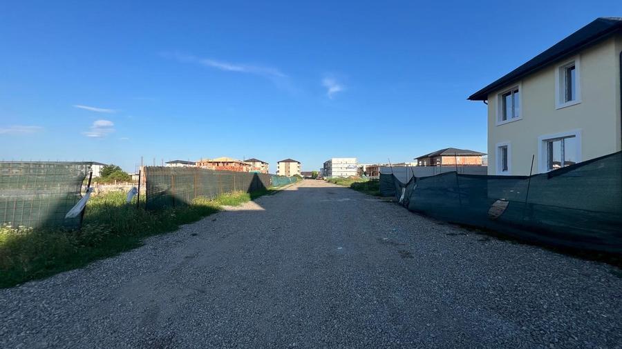 Teren 666 mp – ideal pentru 4 case moderne, tip cub | Deschidere 25 ml | Utilită - 3