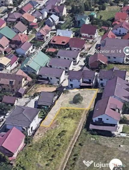 Teren intravilan 446 mp Strada Pinilor, zona exclusi... - 1