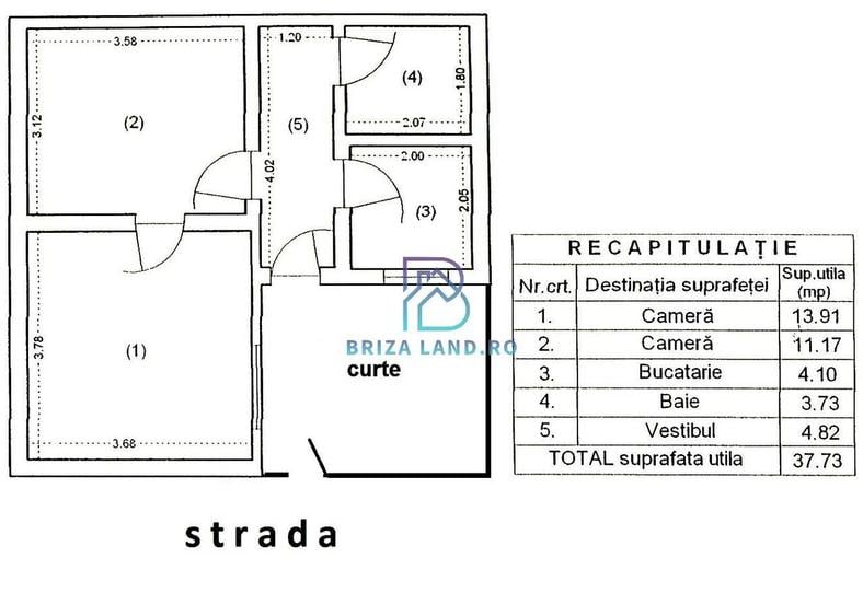 Soseaua Chitilei, zona Crusovat, casa 2 camere, baie, teren 60mp - 1