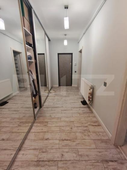 Apartament cu 2 camere semidecomandat, mobilat în Apahida
