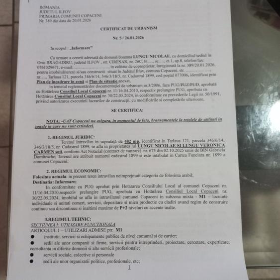 Spațiu comercial, în Copăceni