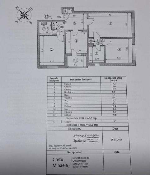 Vanzare apartament 3 camere Crangasi - 1