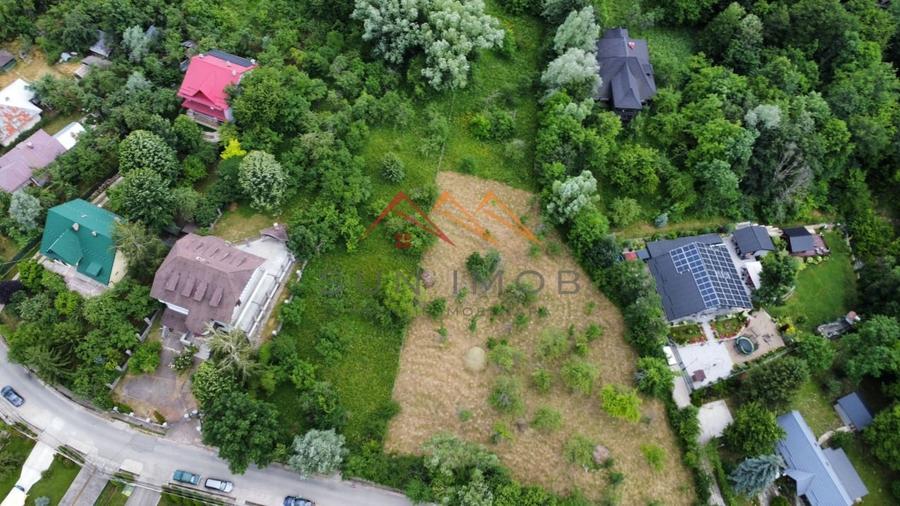 Teren 2037 mp, 17 ml deschidere, utilitati in zona, vedere panoramica - 1