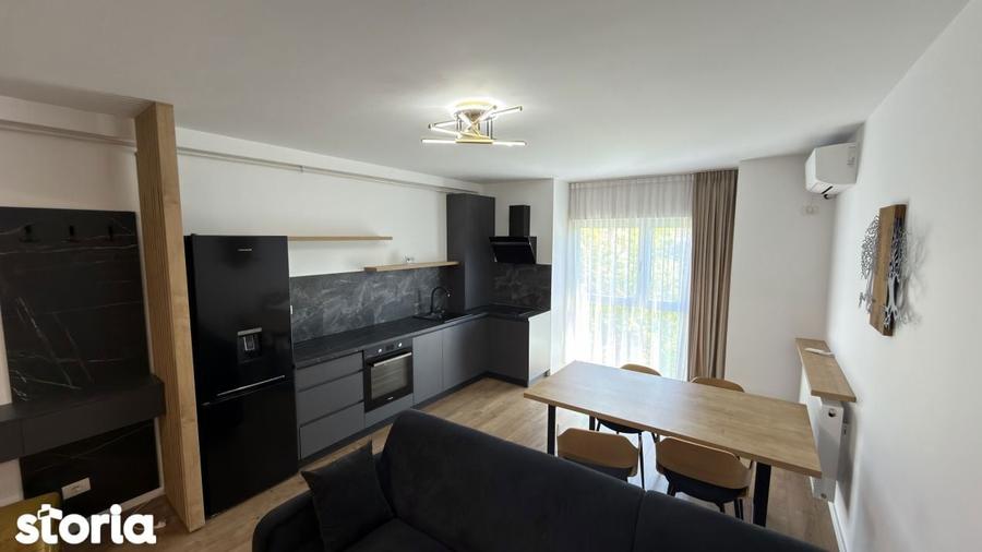 Apartament modern 2 camere, 61 mp, mobilat complet, bloc nou, central - 9
