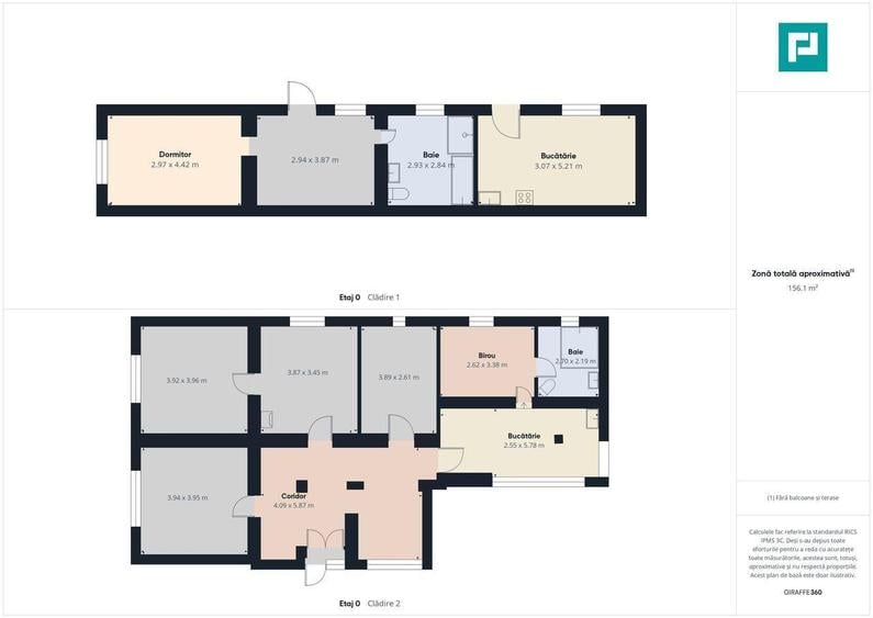 Casa cu 2 corpuri si 5 camere in Livada - 1