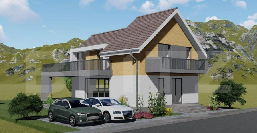 Proiect de casa in Bod, 1000 mp teren! - 2