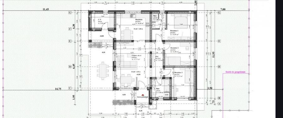 Casa de 110mp, 700 mp teren, zona Sf Ilie Nou