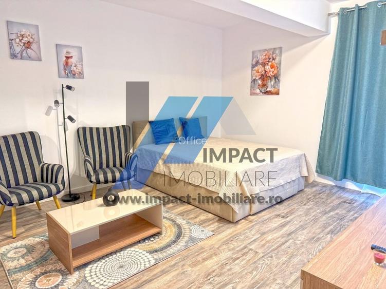 Garsoniera Satina Garden, Lux, totul nou, etaj2 cu 2 lifturi, centrala termica