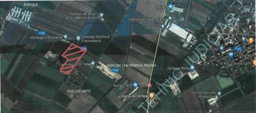 Teren 50000mp Extravilan-Intrare Halchiu-Cod 4486 - 4