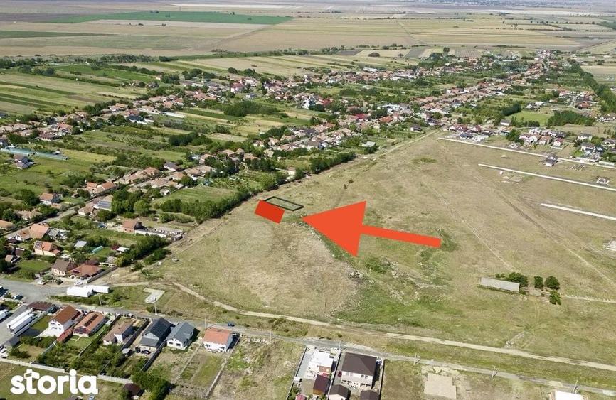 Teren intravilan Sanpaul - 470 m2, front 18,6 ml, zona noua de case - 1