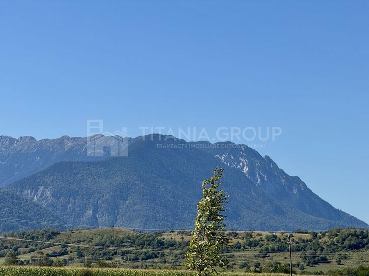 Teren intravilan parcelabil, priveliște spre munți, Sohodol, Bran - 16