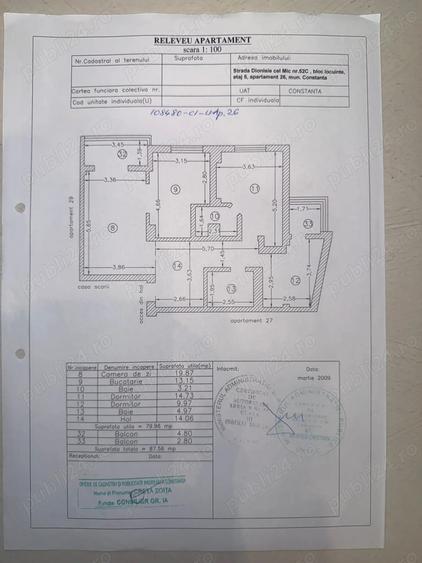 Apartament 3 camere decomandat - Inel 1 - Eden - 4