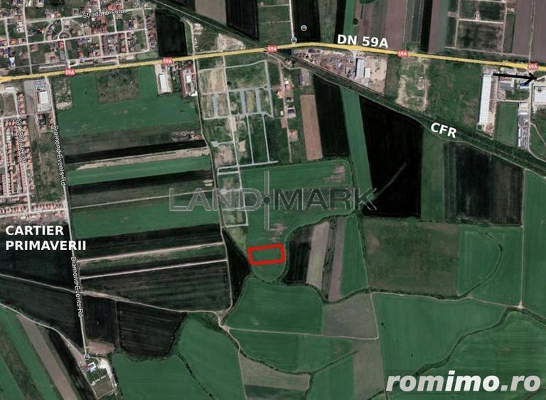 Teren pentru DEZVOLTARE rezidentiala in zona Sacalaz - 1