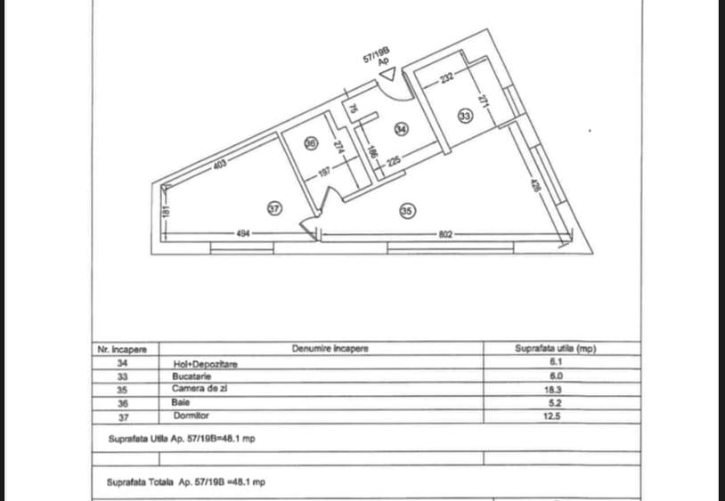 Dacia/Zamfirescu/Bloc nou/Apart 2 cam et 4/6 ,liber pret 121.000 euro - 10