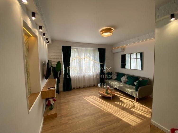 Apartament cu 2 camere decomandat, mobilat în Cișmigiu