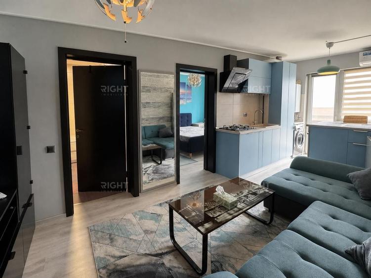 Apartament cu 2 camere, mobilat în Sânpetru
