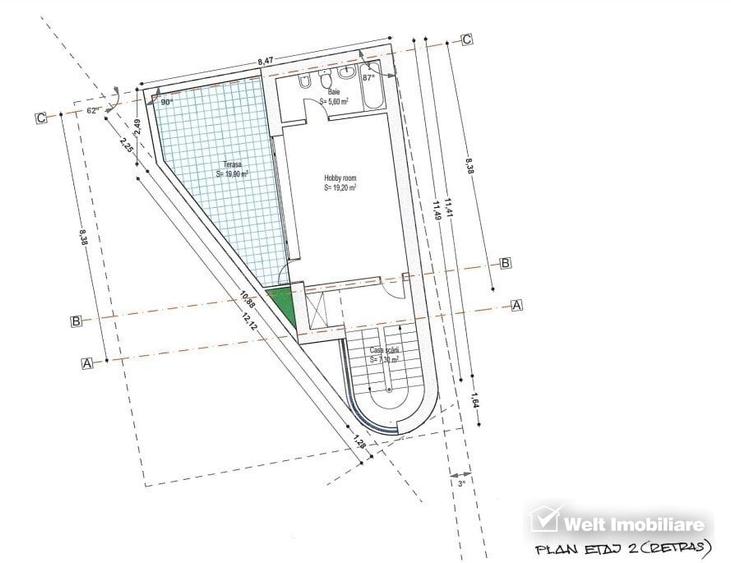 Teren 570 mp, PUZ in lucru, Manastur - 7