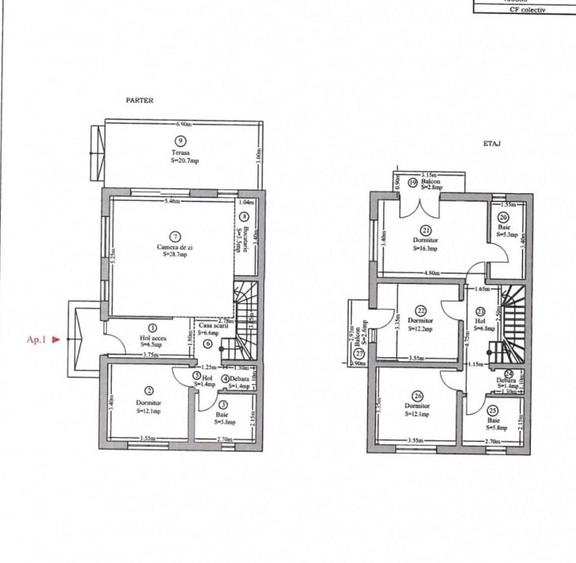 Duplex 5 camere - Mobilat si Utilat - poziție centrala Mosnita Noua - 5