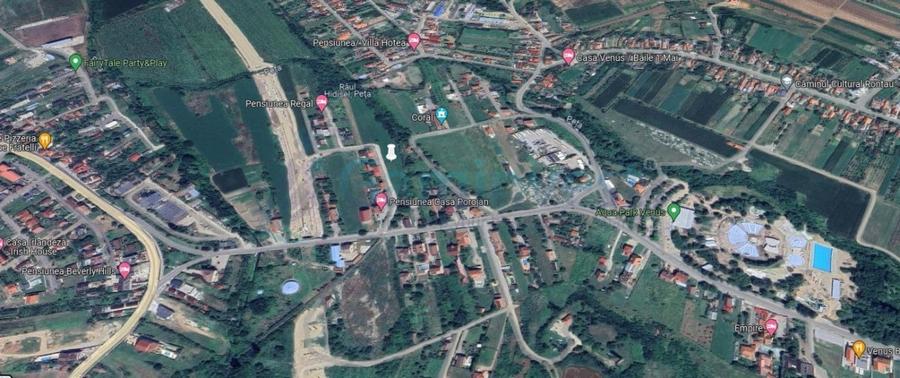 Teren intravilan pentru pensiune , la 2 minute de Strandul Venus, Baile 1 Mai - 3