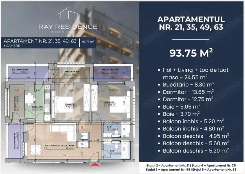 Apartament 3 camere, complex reziden?ial - 3