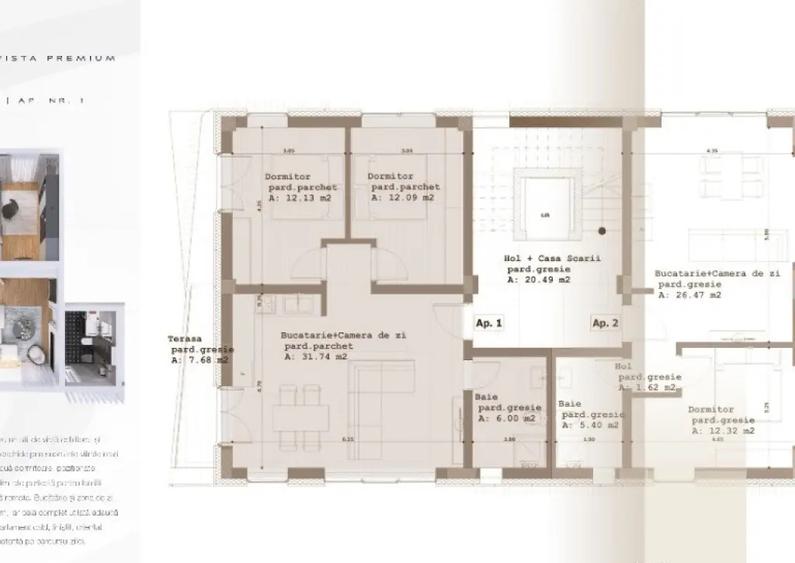 COMISION 0% - Apartamente cu 2 si 3 camere - Bdul Republicii 44 - 9