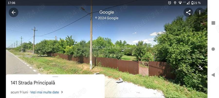 Teren si casa de vanzare