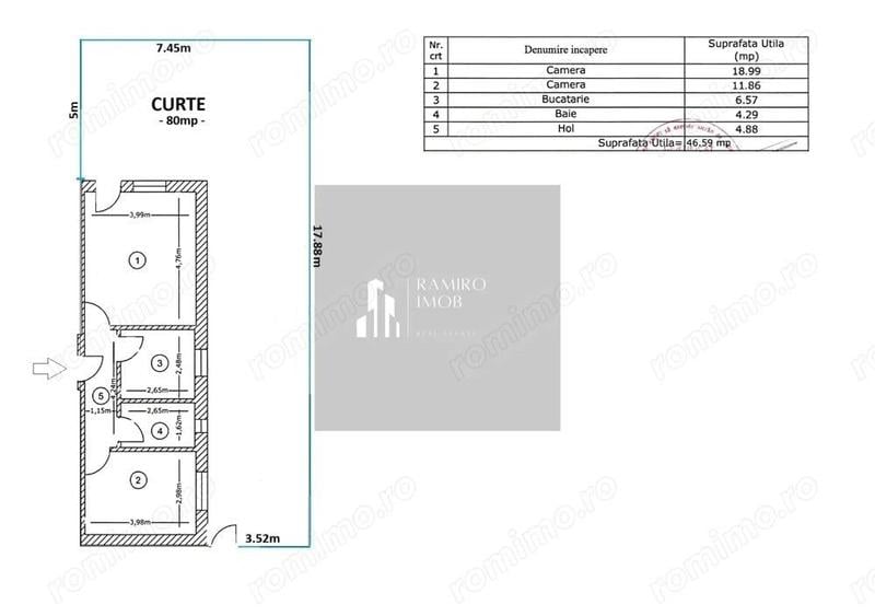 Apartament 2camere parter +curte 80mp langa metrou Dimitrie Leonida - 9
