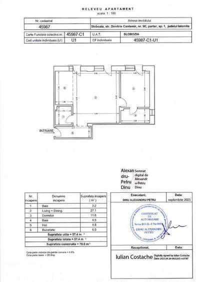 apartament cu curte si parcare - 1