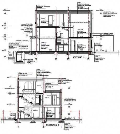 Vila moderna Balotesti-Proiect Premium cu piscina la GRI - 7