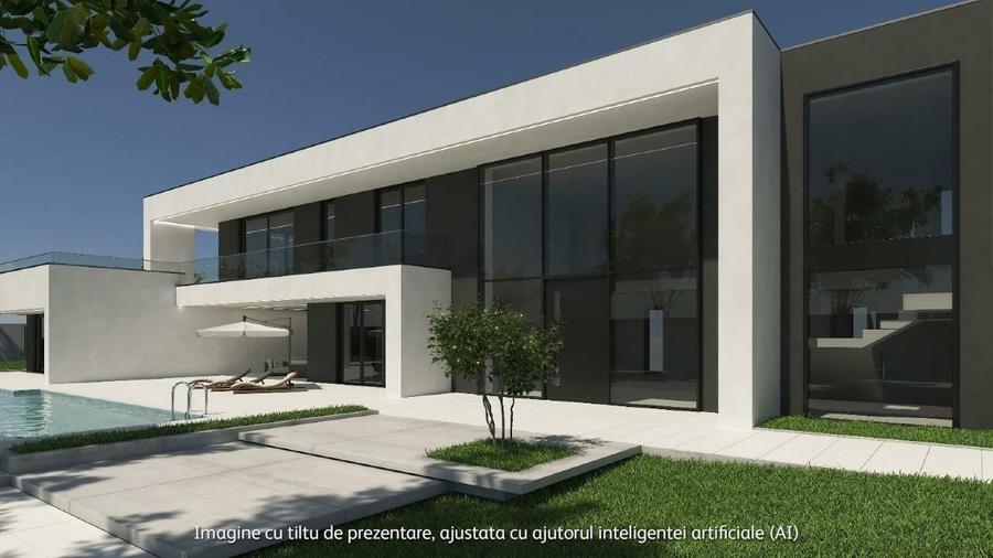 Casa de lux moderna cu 12 camere si piscina - Design minimalist inspirat din Mia - 5