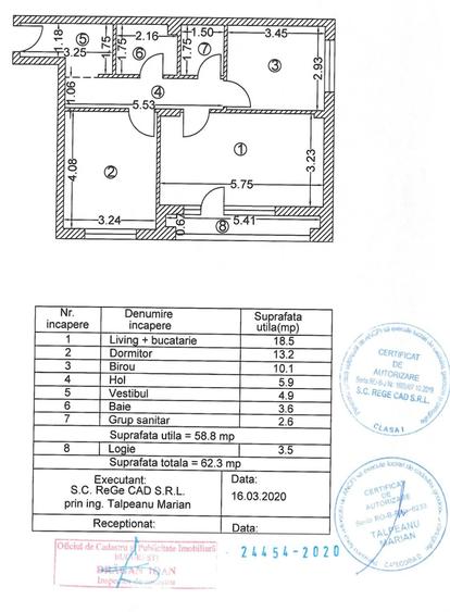 3 camere/Mobilat/Utilat/2 locuri de parcare - 2