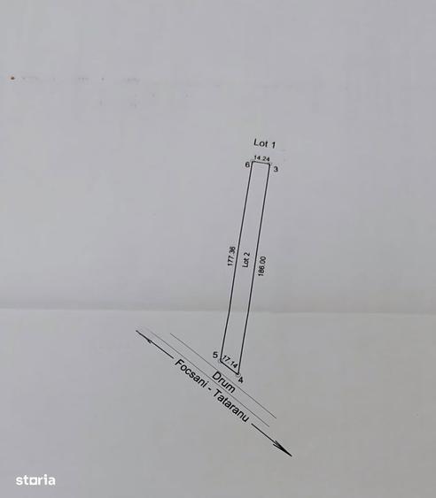 Teren Intravilan Focsani 2600mp-Zona Aqua Land-Calea Focsani - 1