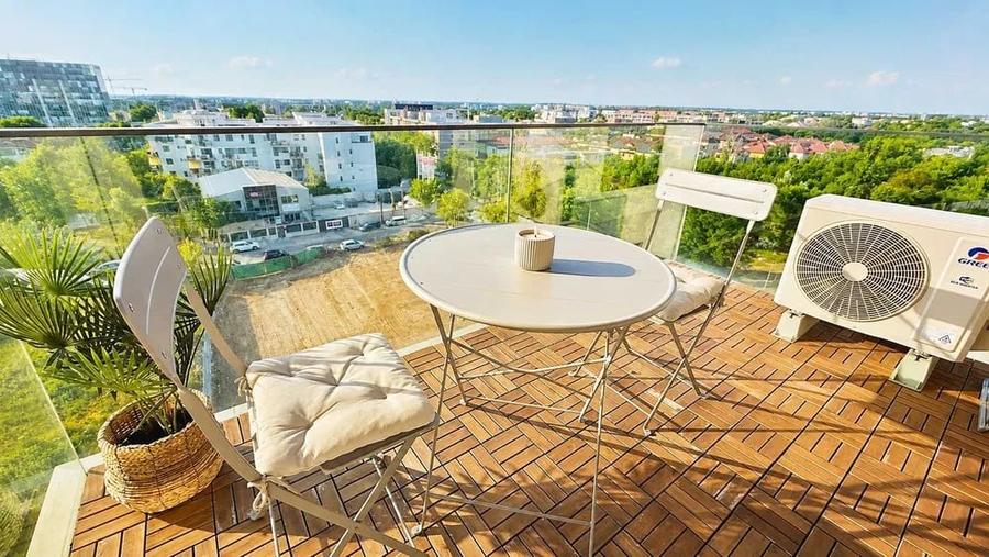 Apartament cu 2 camere semidecomandat, mobilat în Dămăroaia