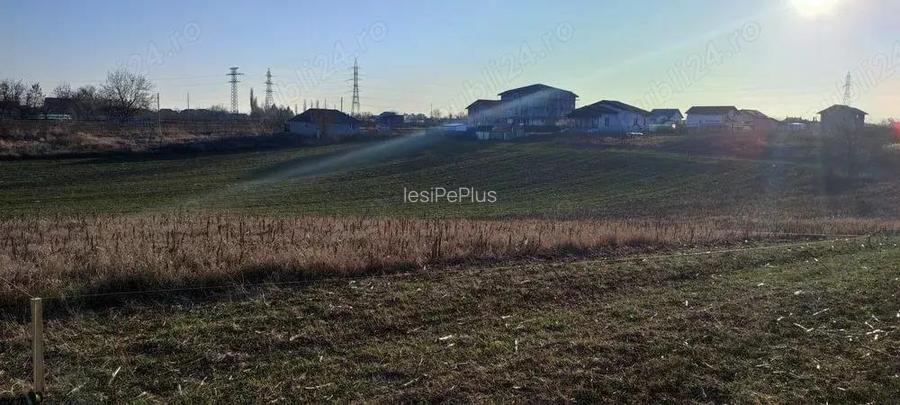 Teren + drum de acces gratis Peris - Ilfov cu gaz, canalizare, apa, curent - la 30 minute de Baneasa