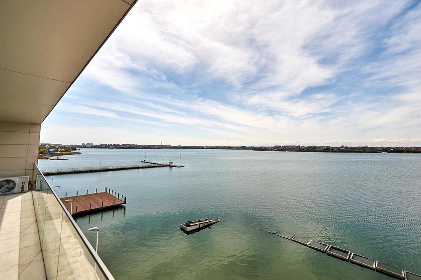 STATIUNEA MAMAIA 3 CAMERE 115 MP. MOBILAT UTILAT TERASA VEDERE FRONTALA LA LAC ! - 1