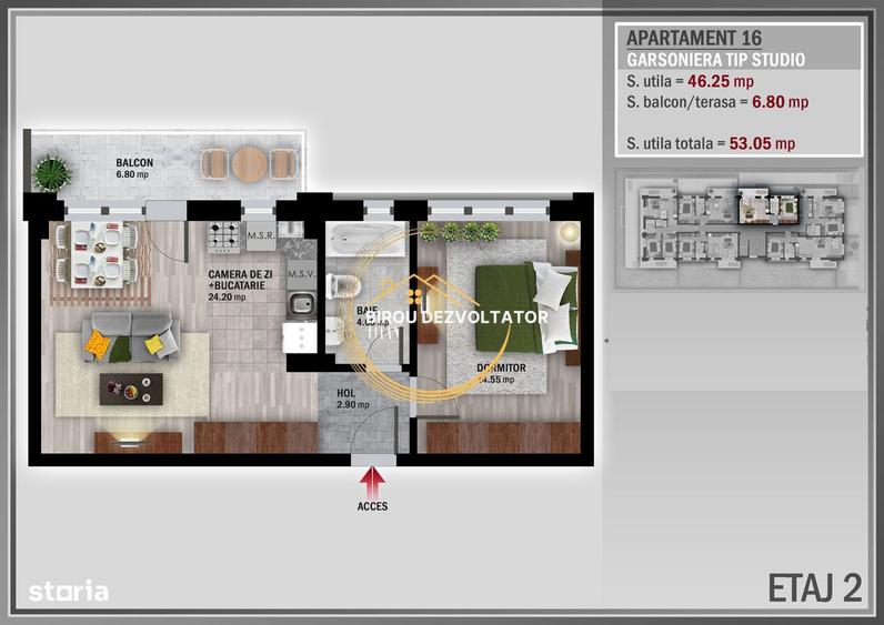 Ansamblu modern Pret promo Metrou Teclu Pallady titan - 7