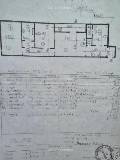 Apartament 3 camere mobilat Gorjului COMISION 0% - 12