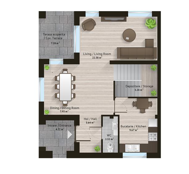 CUIB 3, LIZIERA DE LAC, FAZA 1 — CASA TA LÂNGĂ LAC, LA 20 DE MINUTE DE PALLADY - 13