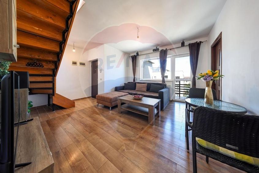 Penthouse 3 camere cu terasa, mobilat, loc parcare - 3