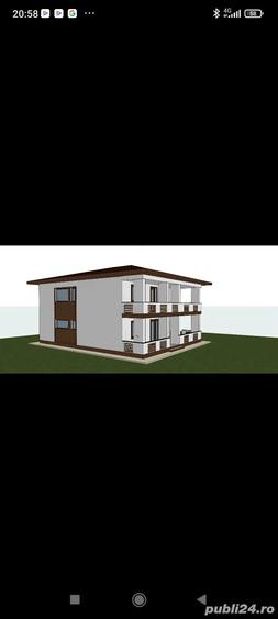 teren cu casa in constructie - 3