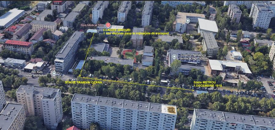 Birouri de închiriat Sector 3 – 1 min Metrou 1 Decembrie – 1000–1400 lei + TVA - 1