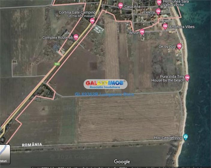 Teren intravilan 47.400 mp, Vama Veche, 200 m de Marea Neagra - 8