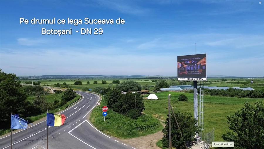 Teren construcție, în Huțani