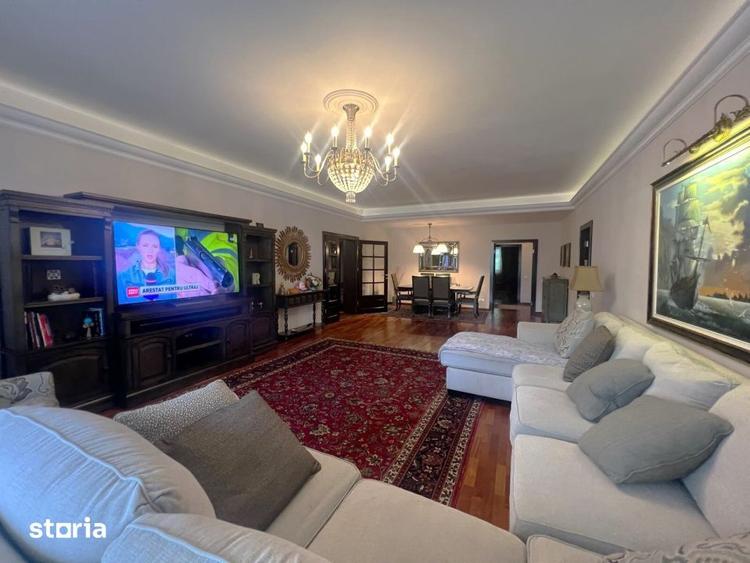 Apartament cu 4 camere, mobilat în Herăstrău