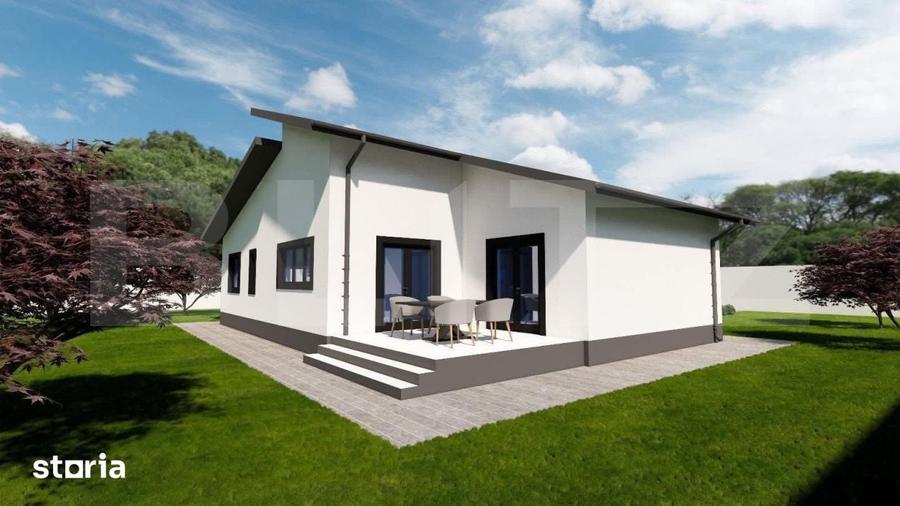 Casă cu 3 camere cu Teren 400 Mp în Central